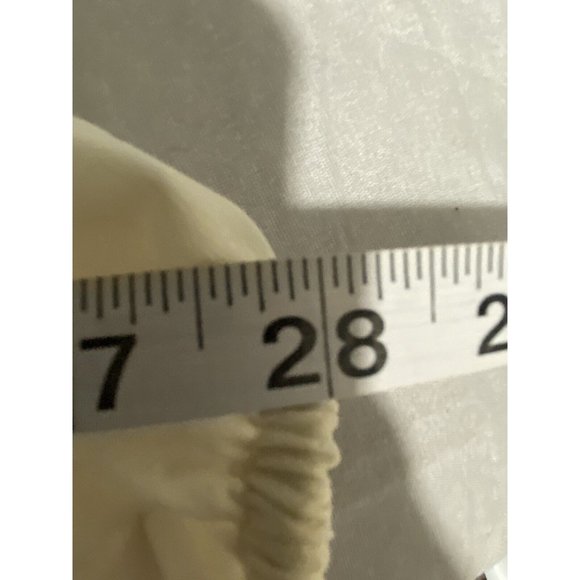 Boston Proper Boho Floral Ruffle Neckline Maxi Dress Womens Long Sleeve VNeck 10 - Picture 6 of 12